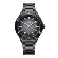 dark dial & steel