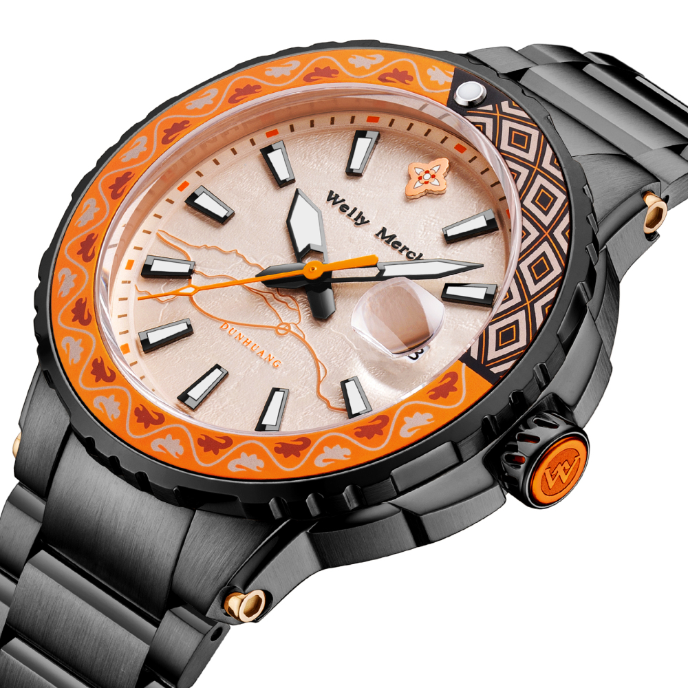 WM Watch Automatic Mechanical Original Brand Watches Limited Edition Collaboration Series Dive Wrist Watch For Man