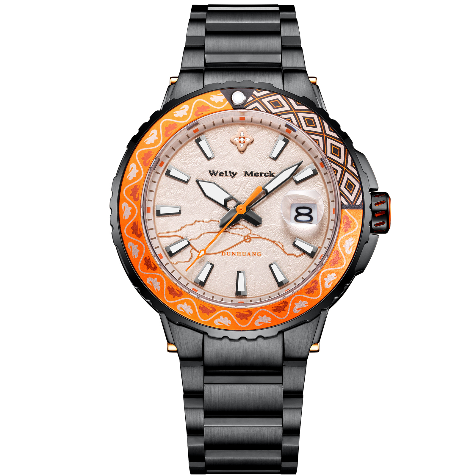 WM Watch Automatic Mechanical Original Brand Watches Limited Edition Collaboration Series Dive Wrist Watch For Man