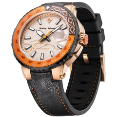 Orange / Leather