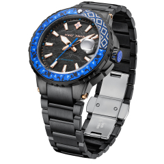 Blue / Stainless Steel