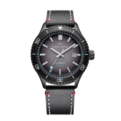 dark dial& leather