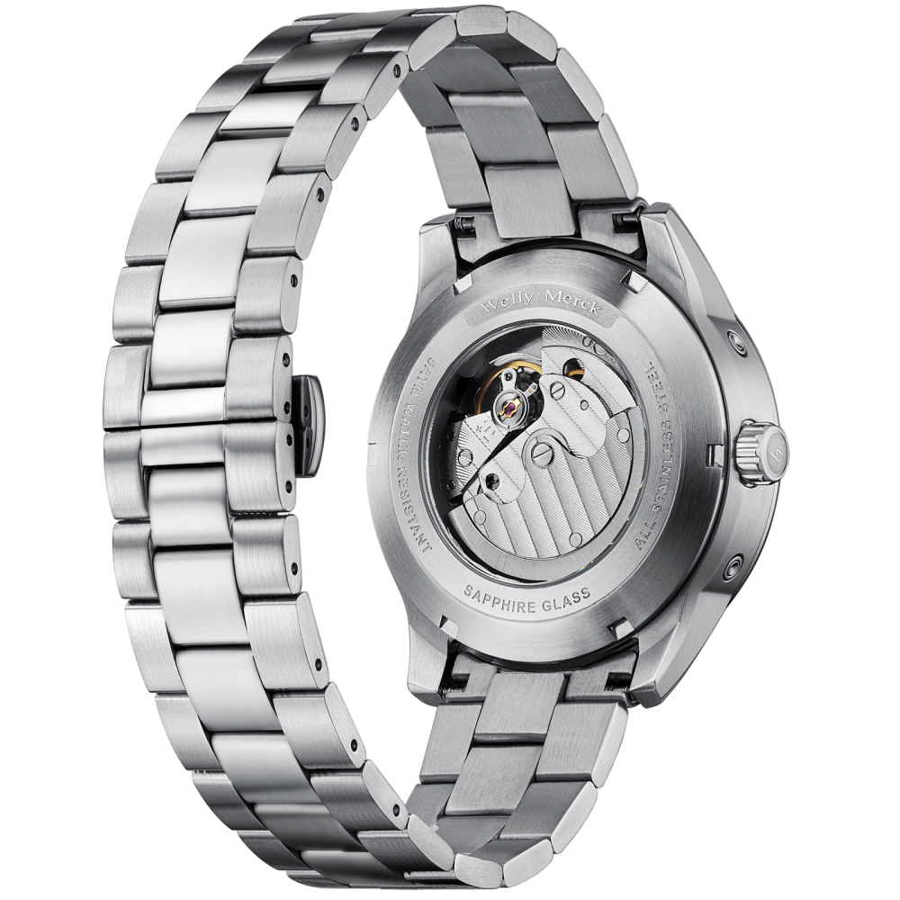 WM160 Chronograph Pilot Watch - Men's Automatic Mechanical ST1652 42 mm Chronograph Calendar