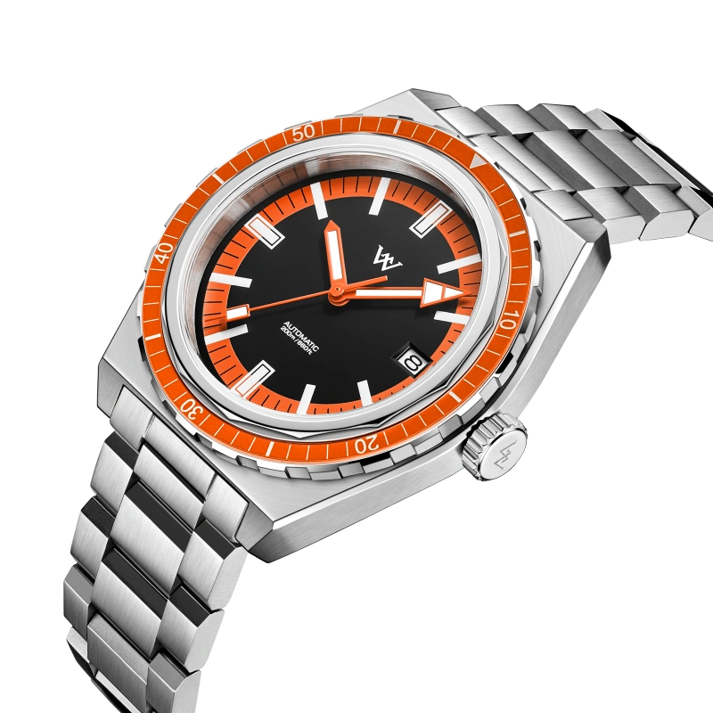 WM194 - WM Watch NH35 Sapphire Crystal Glass with AR Coating 20Bar Glass Bezel Men's Automatic Mechanical  Watch