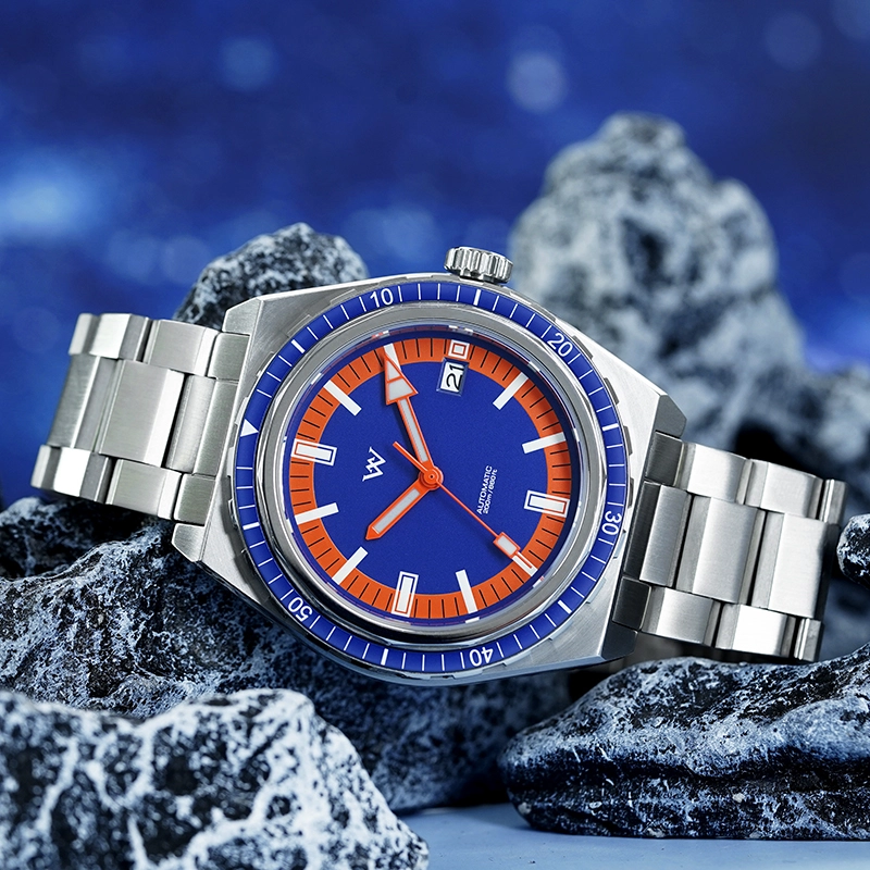 WM194 - WM Watch NH35 Sapphire Crystal Glass with AR Coating 20Bar Glass Bezel Men's Automatic Mechanical  Watch