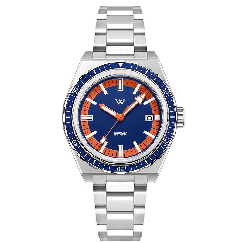 WM194 - WM Watch NH35 Sapphire Crystal Glass with AR Coating 20Bar Glass Bezel Men's Automatic Mechanical  Watch