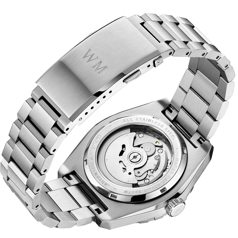 WM194 - WM Watch NH35 Sapphire Crystal Glass with AR Coating 20Bar Glass Bezel Men's Automatic Mechanical  Watch