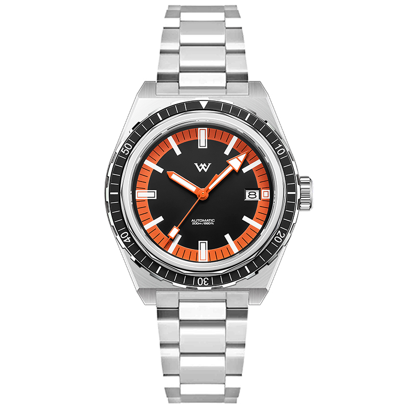 WM194 - WM Watch NH35 Sapphire Crystal Glass with AR Coating 20Bar Glass Bezel Men's Automatic Mechanical  Watch