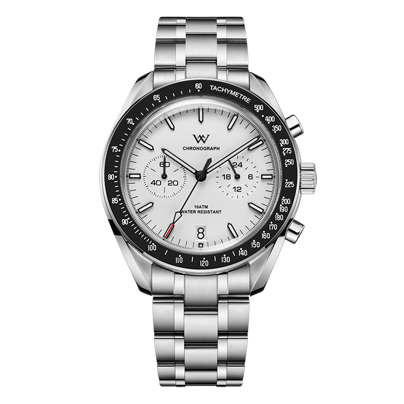 WM191 Chronograph Watch VK64 Quartz Watch 10ATM Men's Watch