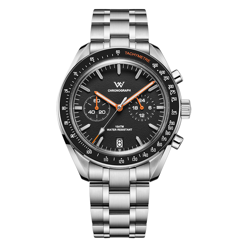 WM191 Chronograph Watch VK64 Quartz Watch 10ATM Men's Watch