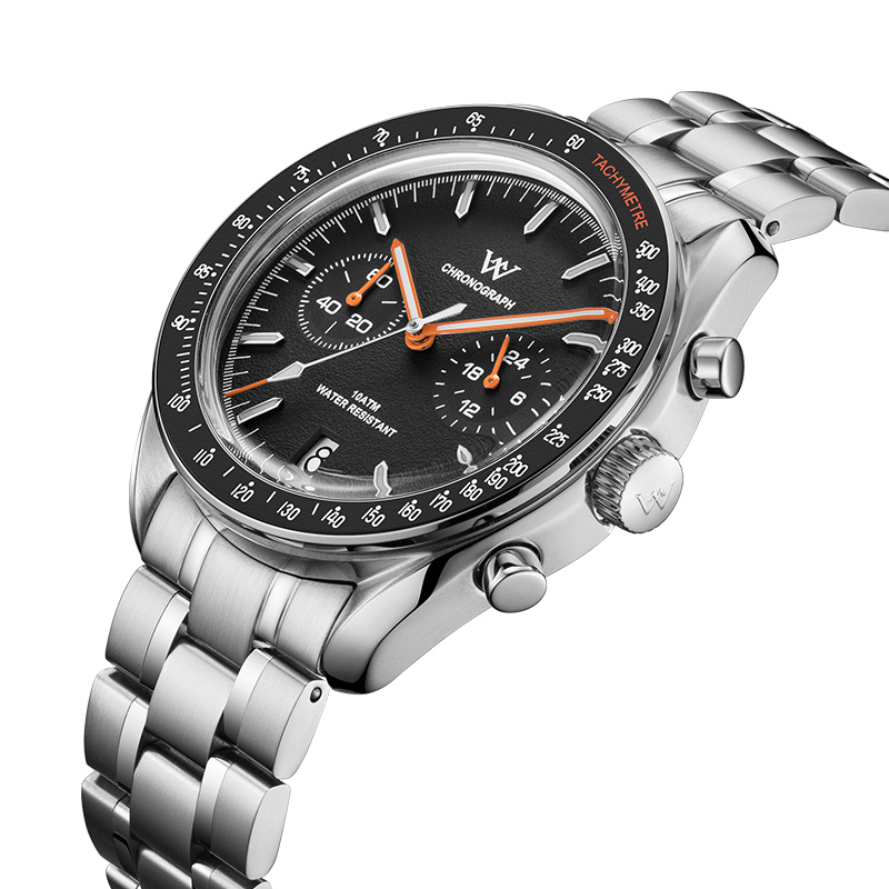 WM191 Chronograph Watch VK64 Quartz Watch 10ATM Men's Watch