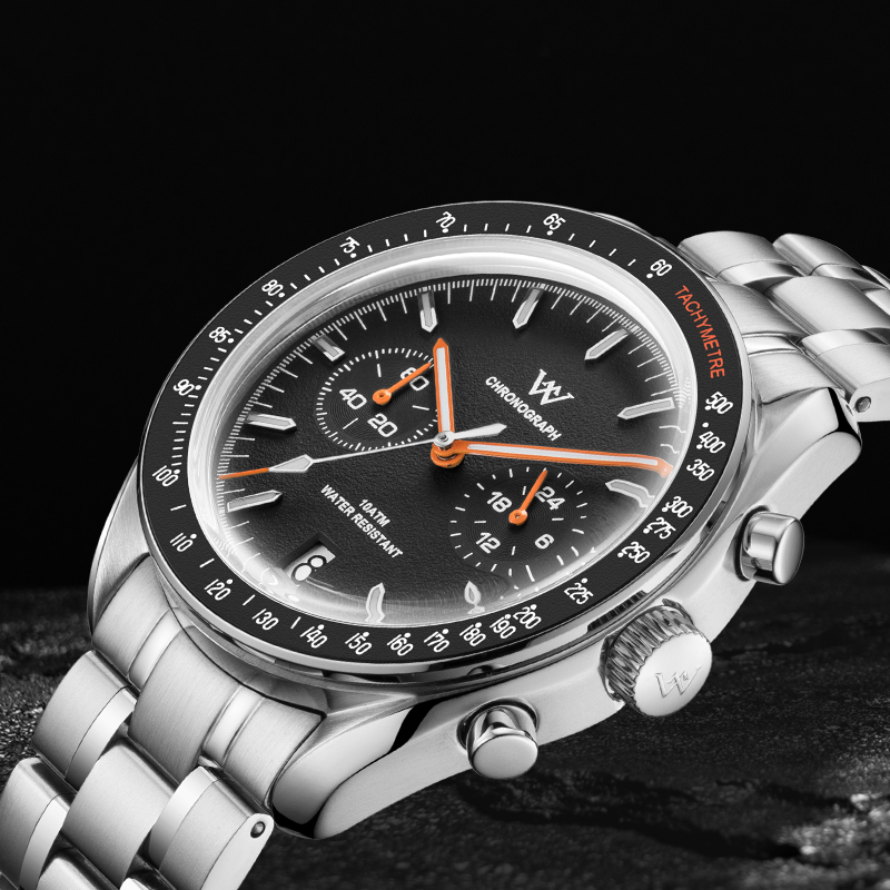 WM191 Chronograph Watch VK64 Quartz Watch 10ATM Men's Watch