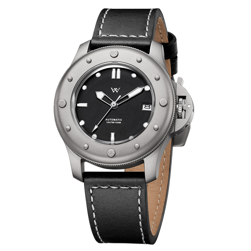 WM200 Titanium Metal Sapphire Miyota8215 100M Waterproof Classic Casual For Men