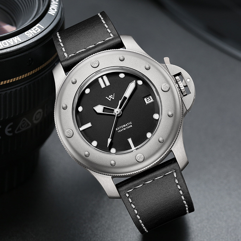 WM200 Titanium Metal Sapphire Miyota8215 100M Waterproof Classic Casual For Men