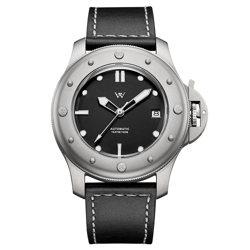 WM200 Titanium Metal Sapphire Miyota8215 100M Waterproof Classic Casual For Men
