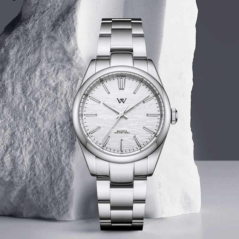 WM207 36mm Luxury Men's Watch VH31 Quartz 10Bar Men's Dress Watch