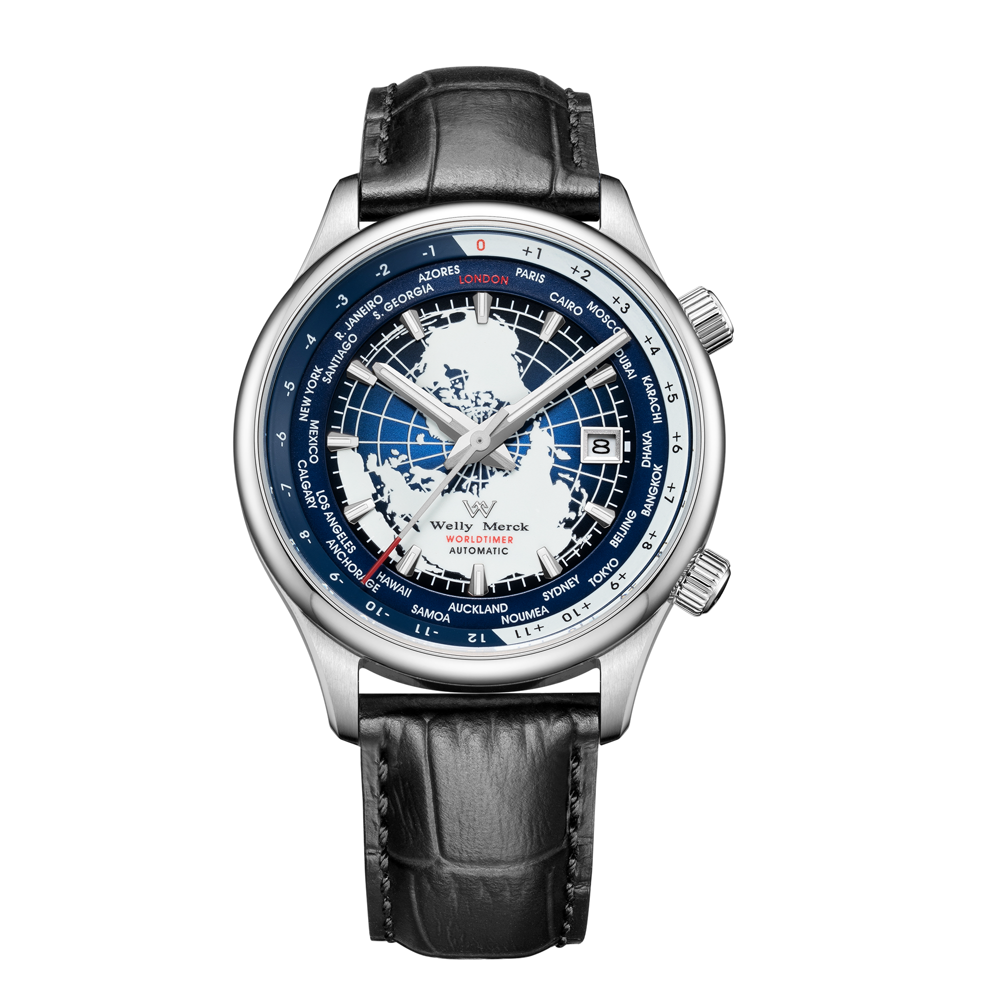 WM057 Worldtimer 41mm MIYOTA8215 Watch 10Bar Men's Automatic Watch