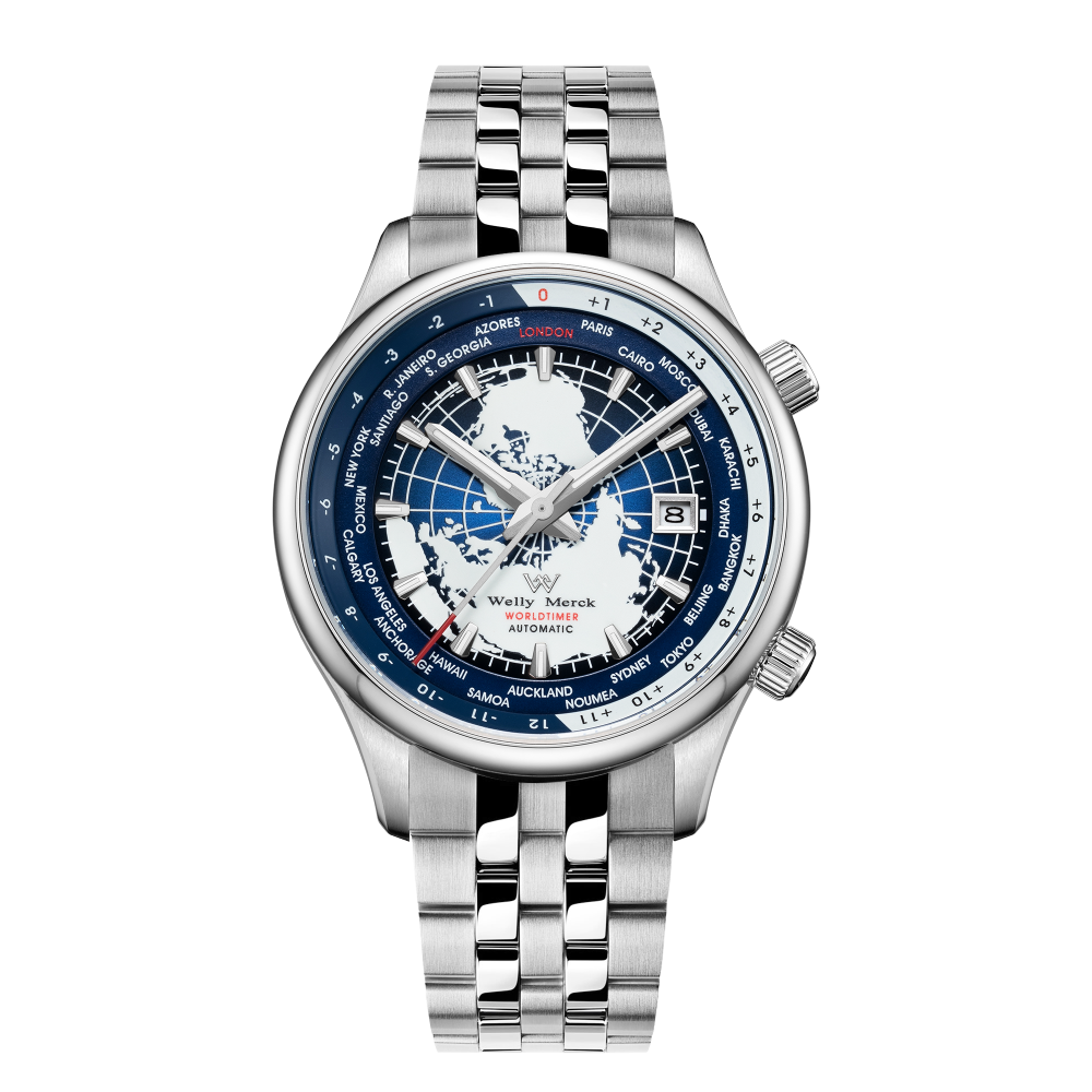 WM057 Worldtimer 41mm MIYOTA8215 Watch 10Bar Men's Automatic Watch