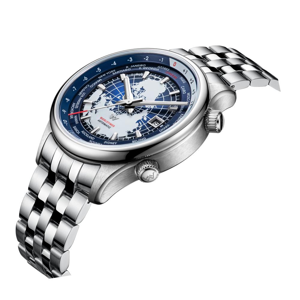 WM Watch Automatic Mechanical Men Watches High Quality Sapphire World Time Original Recognized Brand Watch For Man