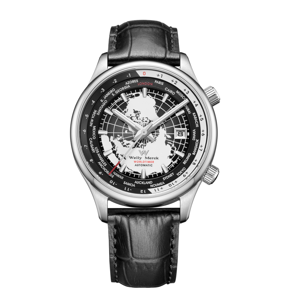 WM057 Worldtimer 41mm MIYOTA8215 Watch 10Bar Men's Automatic Watch