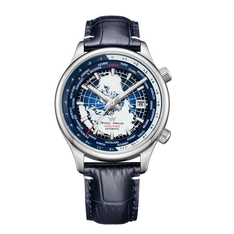 WM057 Worldtimer 41mm MIYOTA8215 Watch 10Bar Men's Automatic Watch