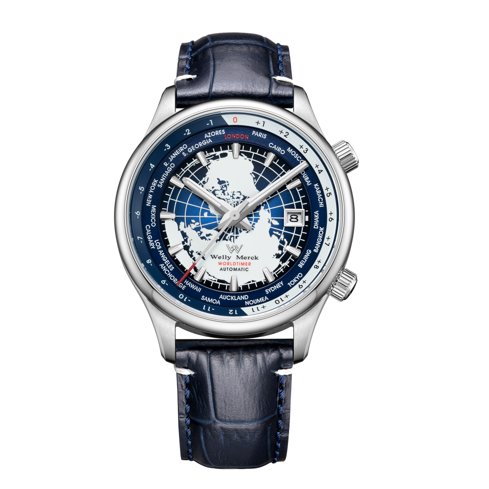 WM057 Worldtimer 41mm MIYOTA8215 Watch 10Bar Men's Automatic Watch