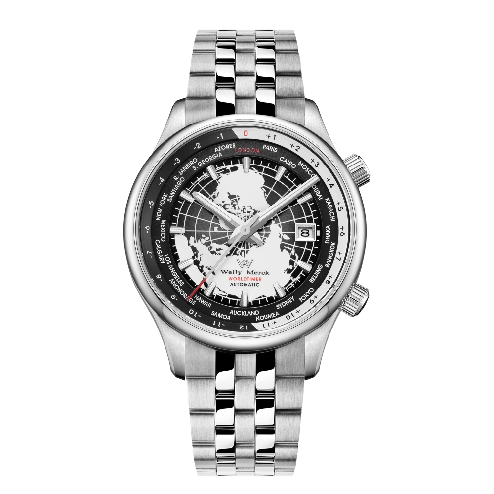 UNITE WORLD ワールドタイム時計 JA-3034| シェルマン ワールドタイム ミニッツリピーター クロワゾネ