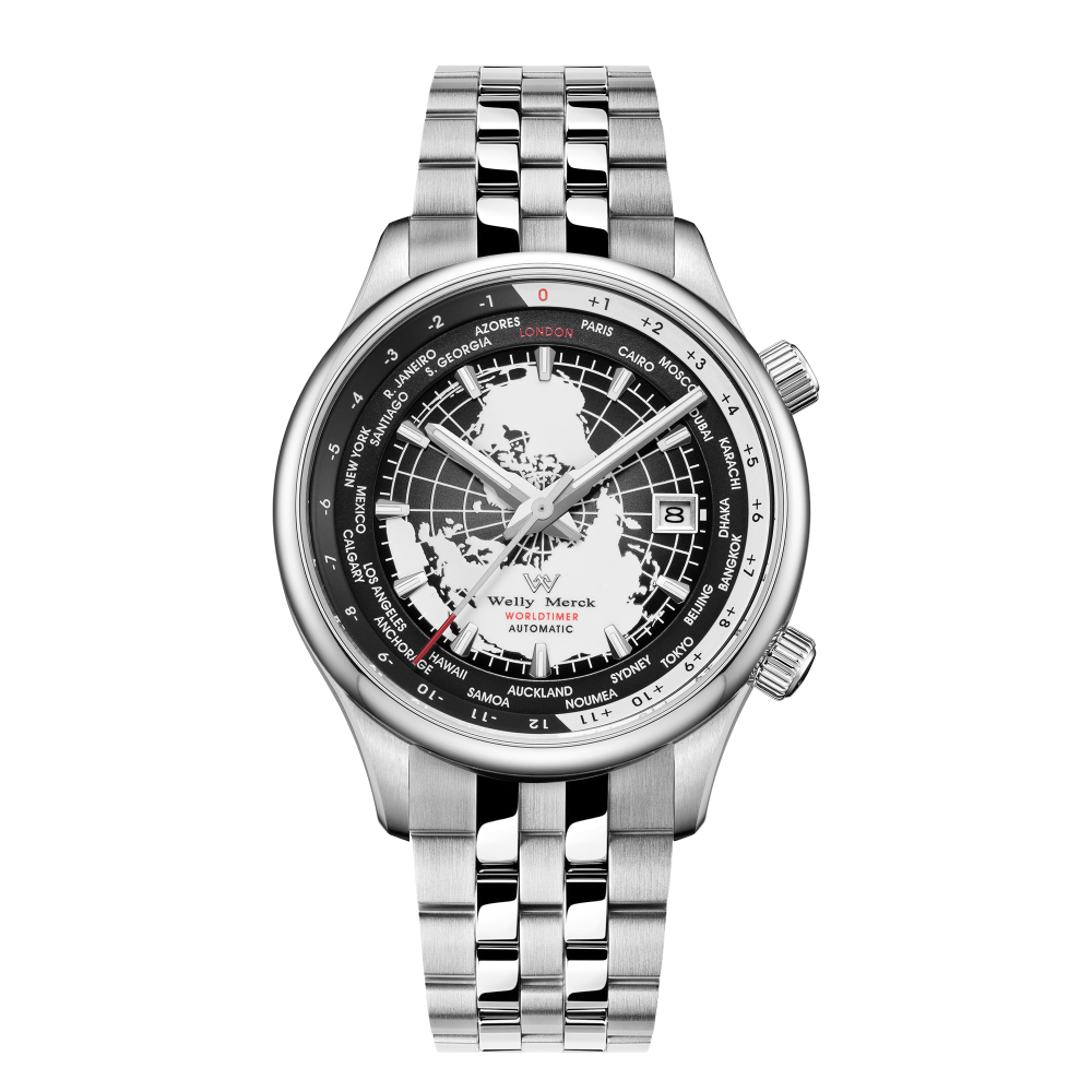 WM057 Worldtimer 41mm MIYOTA8215 Watch 10Bar Men's Automatic Watch