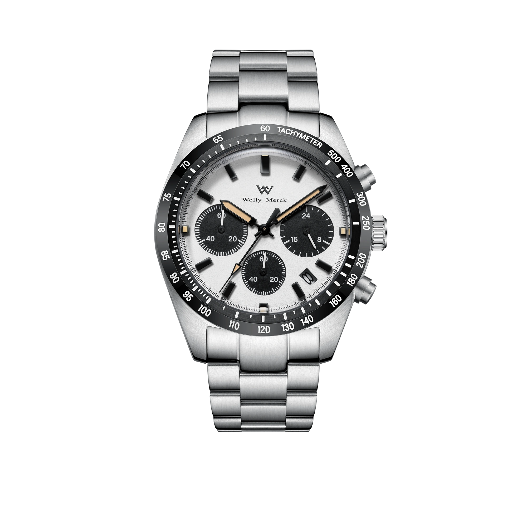 WM176 chronograph 39mm VD53 Quartz Watch 10Bar Men's Casual