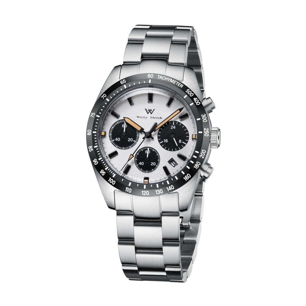 WM176 chronograph 39mm VD53 Quartz Watch 10Bar Men's Casual