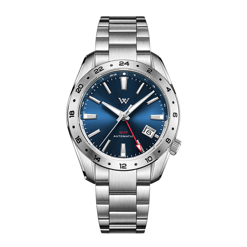WM193 GMT Watch 40.5mm NH34 20Bar Sapphire Crystal Glass with AR Coating Men's Automatic Watch
