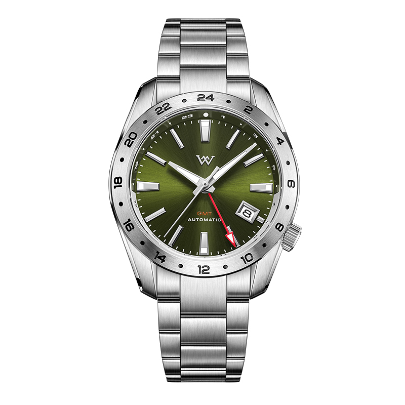 WM193 GMT Watch 40.5mm NH34 20Bar Sapphire Crystal Glass with AR Coating Men's Automatic Watch