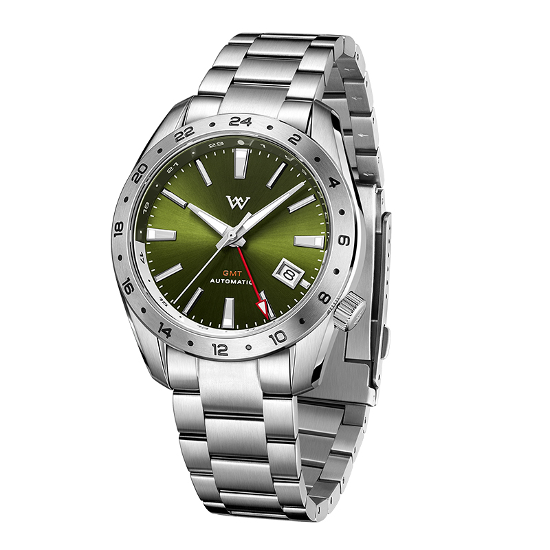 WM193 GMT Watch 40.5mm NH34 20Bar Sapphire Crystal Glass with AR Coating Men's Automatic Watch