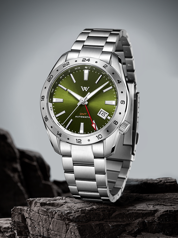 WM193 GMT Watch 40.5mm NH34 20Bar Sapphire Crystal Glass with AR Coating Men's Automatic Watch