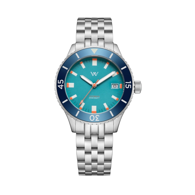 WM203 41mm NH35 Dive Watch Crystal Glass with AR Coating 20ATM Men's Automatic Watch