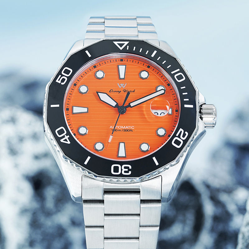 WM189 Classic Watch 43mm TMI NH35 Sapphire Crystal Glass with AR Coating 10ATM Men's Automatic Watch