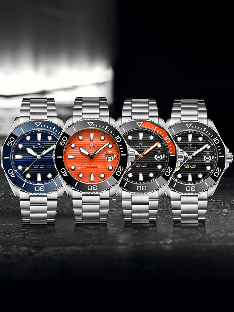 WM189 Classic Watch 43mm TMI NH35 Sapphire Crystal Glass with AR Coating 10ATM Men's Automatic Watch