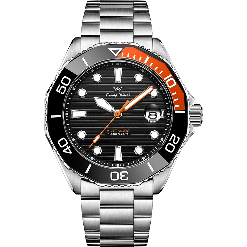 WM189 Classic Watch 43mm TMI NH35 Sapphire Crystal Glass with AR Coating 10ATM Men's Automatic Watch