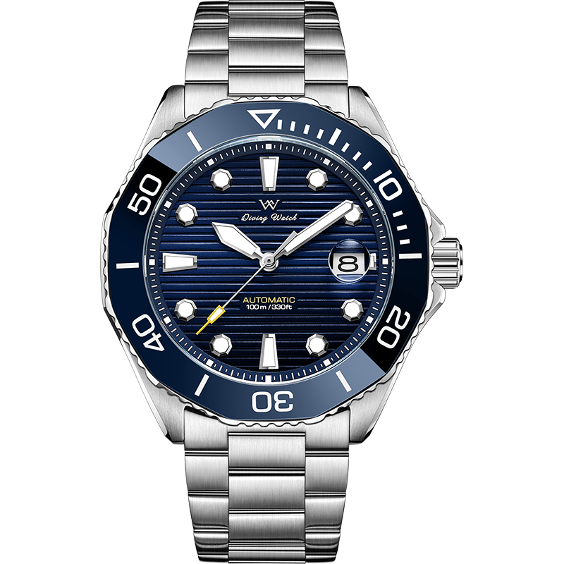 WM189 Classic Watch 43mm TMI NH35 Sapphire Crystal Glass with AR Coating 10ATM Men's Automatic Watch