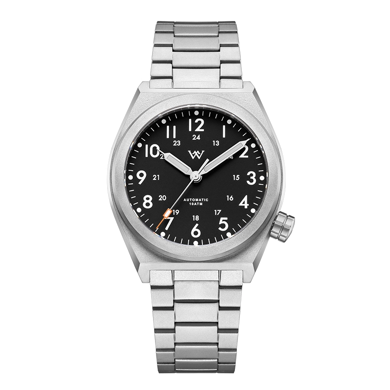 WM216 - WM Watch 36mm NH35 Sapphire Crystal Glass with AR Coating 10ATM Glass Bezel Men's Automatic Mechanical Watch