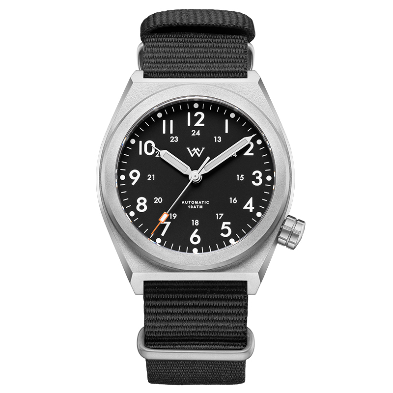 WM216 - WM Watch 36mm NH35 Sapphire Crystal Glass with AR Coating 10ATM Glass Bezel Men's Automatic Mechanical Watch