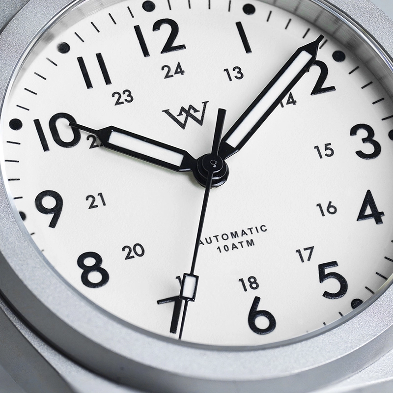 WM216 - WM Watch 36mm NH35 Sapphire Crystal Glass with AR Coating 10ATM Glass Bezel Men's Automatic Mechanical Watch