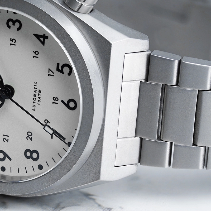 WM216 - WM Watch 36mm NH35 Sapphire Crystal Glass with AR Coating 10ATM Glass Bezel Men's Automatic Mechanical Watch
