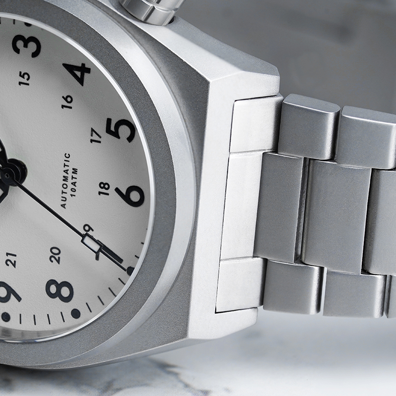 WM216 - WM Watch 36mm NH35 Sapphire Crystal Glass with AR Coating 10ATM Glass Bezel Men's Automatic Mechanical Watch