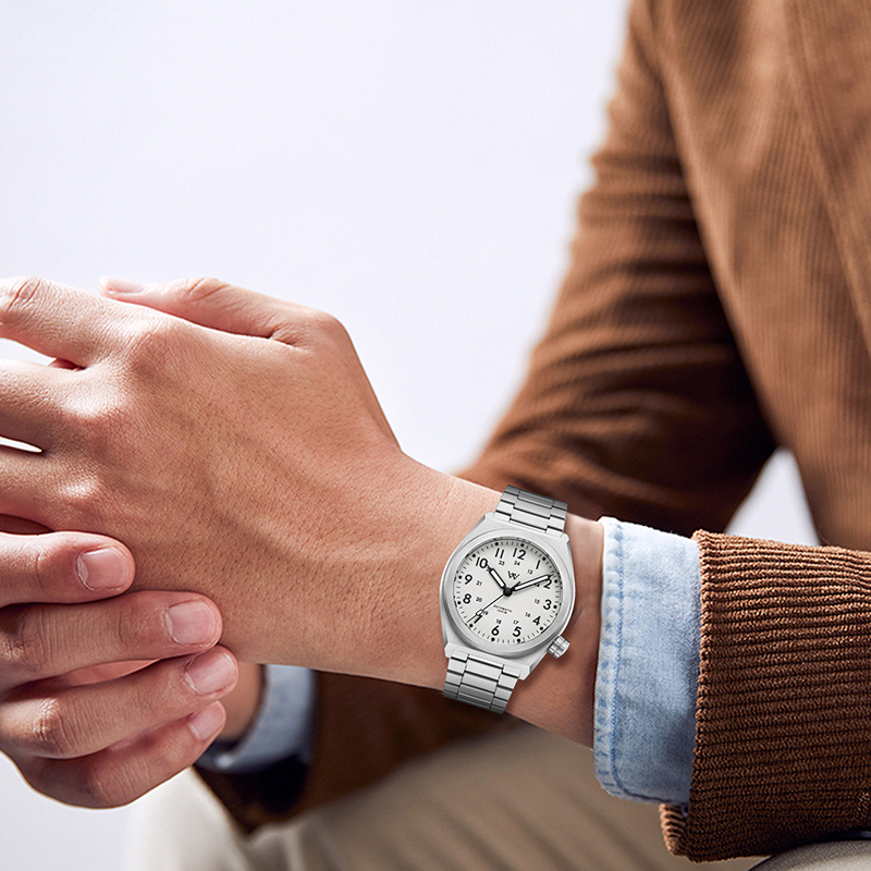 WM216 - WM Watch 36mm NH35 Sapphire Crystal Glass with AR Coating 10ATM Glass Bezel Men's Automatic Mechanical Watch