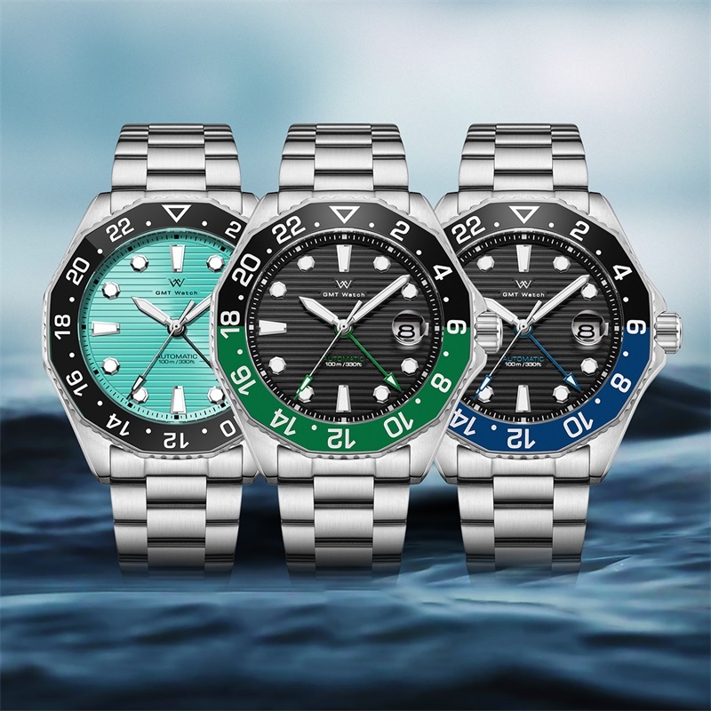 WM202 Dive Watch 43mm TMI NH34 30ATM Men's Automatic Watch