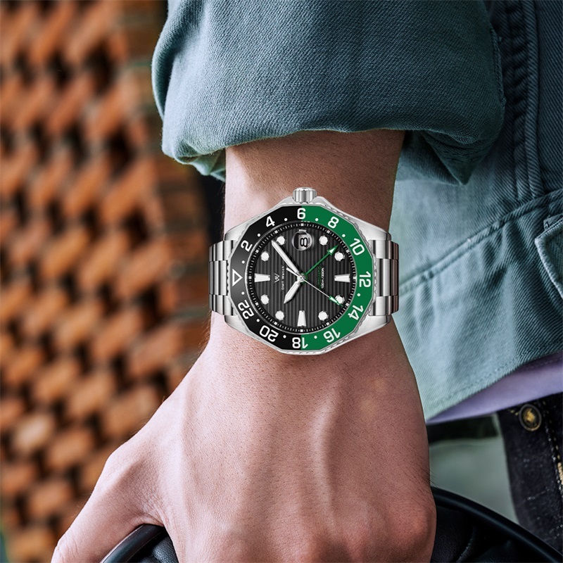 WM202 Dive Watch 43mm TMI NH34 30ATM Men's Automatic Watch