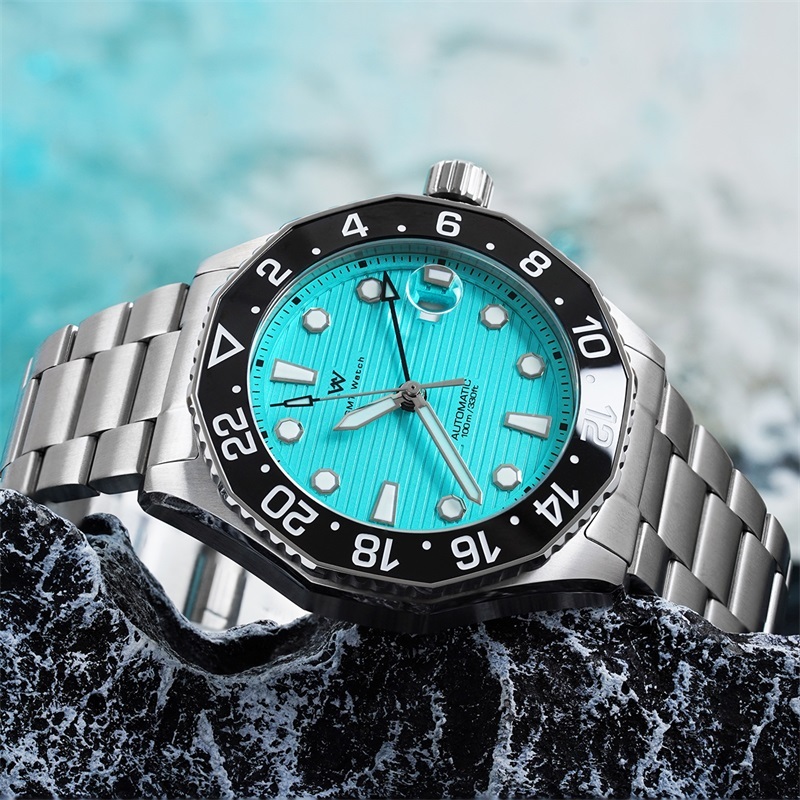 WM202 Dive Watch 43mm TMI NH34 30ATM Men's Automatic Watch