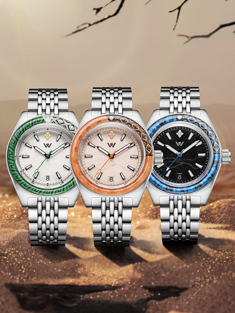 Pre-order-WM220 Dunhuang Series 40.5mm Dial NH35  Men's Automatic Mechanical Watch