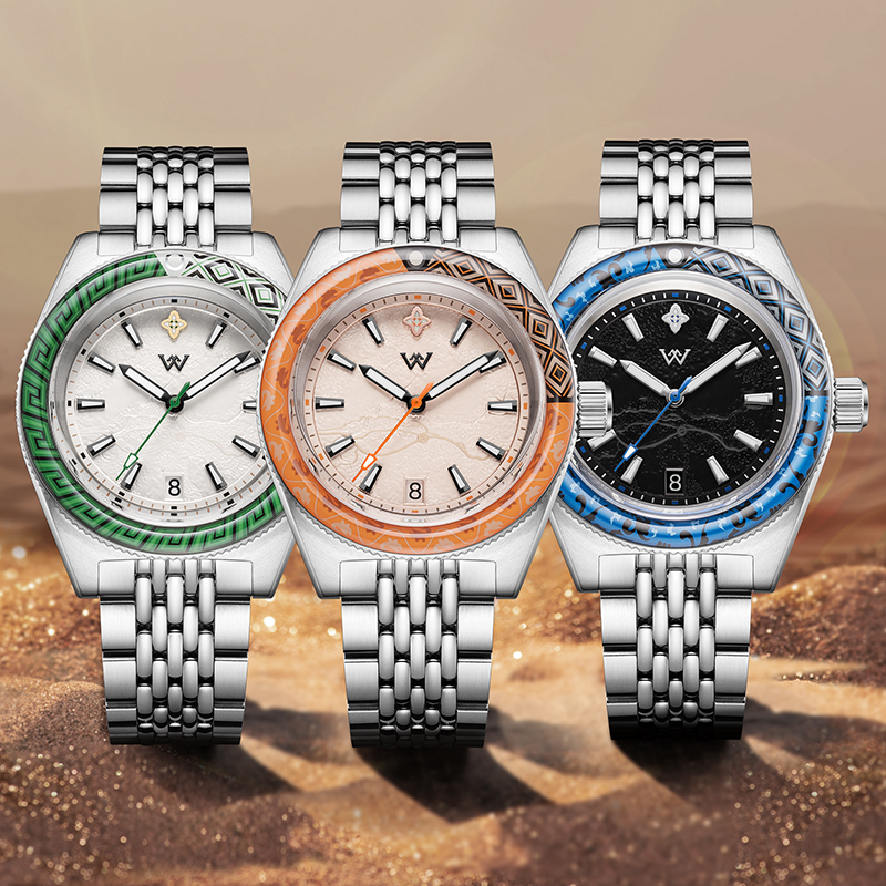 Pre-order-WM220 Dunhuang Series 40.5mm Dial NH35  Men's Automatic Mechanical Watch